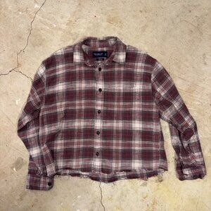 Abercrombie & Fitch Cropped Flannel